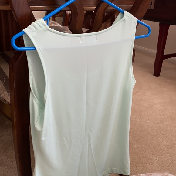 Sleeveless mint green blouse, small - Picture 5 of 5